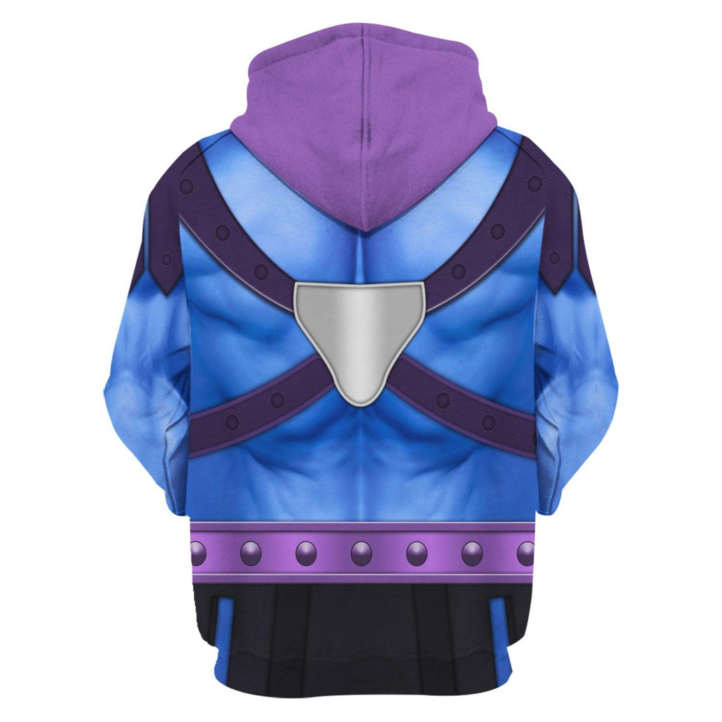 CustomsPig Skeletor Figure Costumes Hoodies Sweatshirt T-shirt Tracksuit - CustomsPig