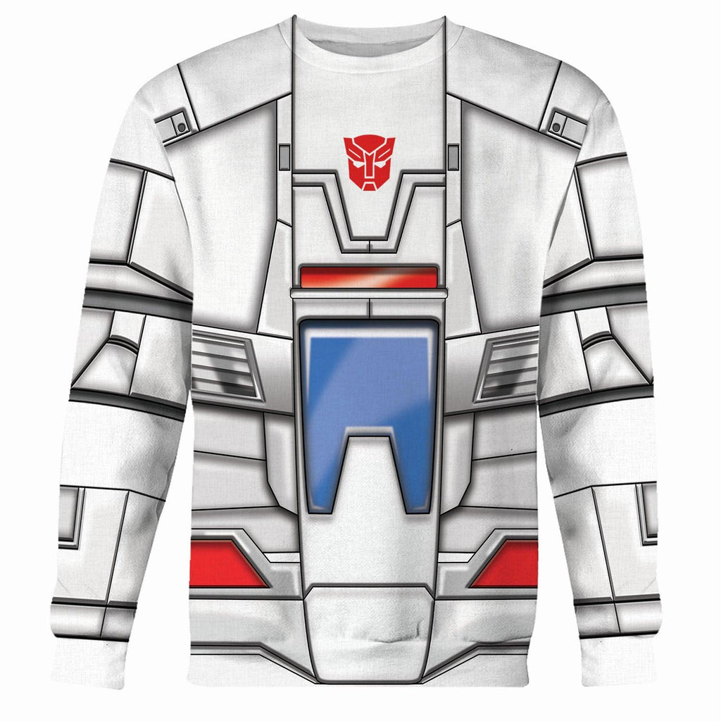 CustomsPig Skyfire Jetfire G1 Transfomers Robot Costume Hoodie Sweatshirt T-Shirt Tracksuit - CustomsPig.com