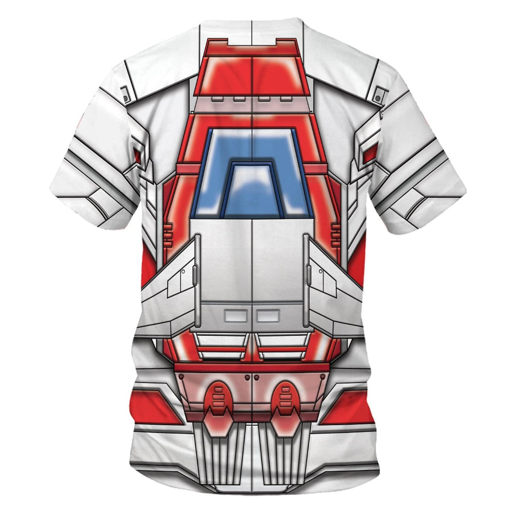 CustomsPig Skyfire Jetfire G1 Transfomers Robot Costume Hoodie Sweatshirt T-Shirt Tracksuit - CustomsPig.com