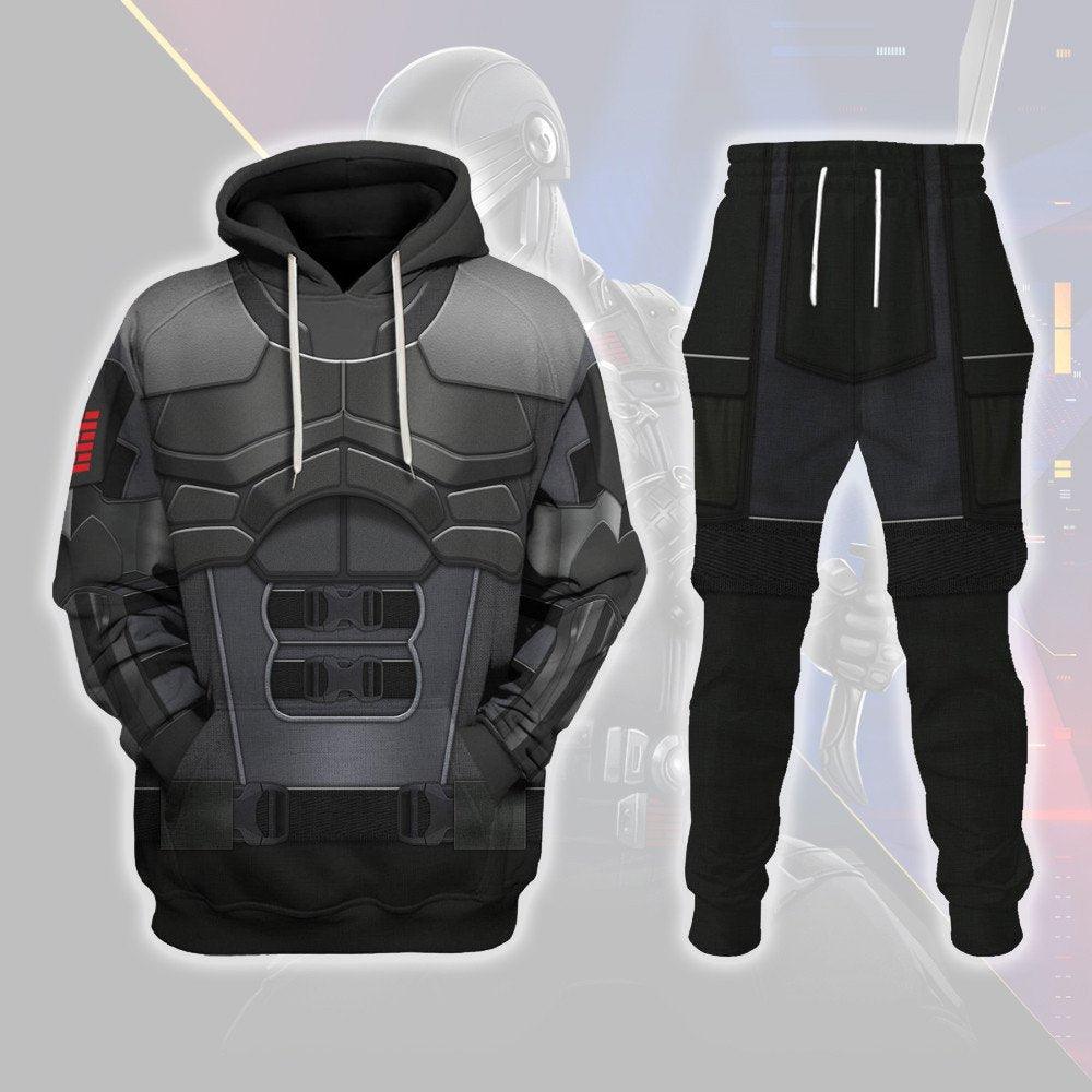 CustomsPig Snake Eyes (G.I. Joe) Costumes Hoodie Sweatshirt T-Shirt Tracksuit - DucG