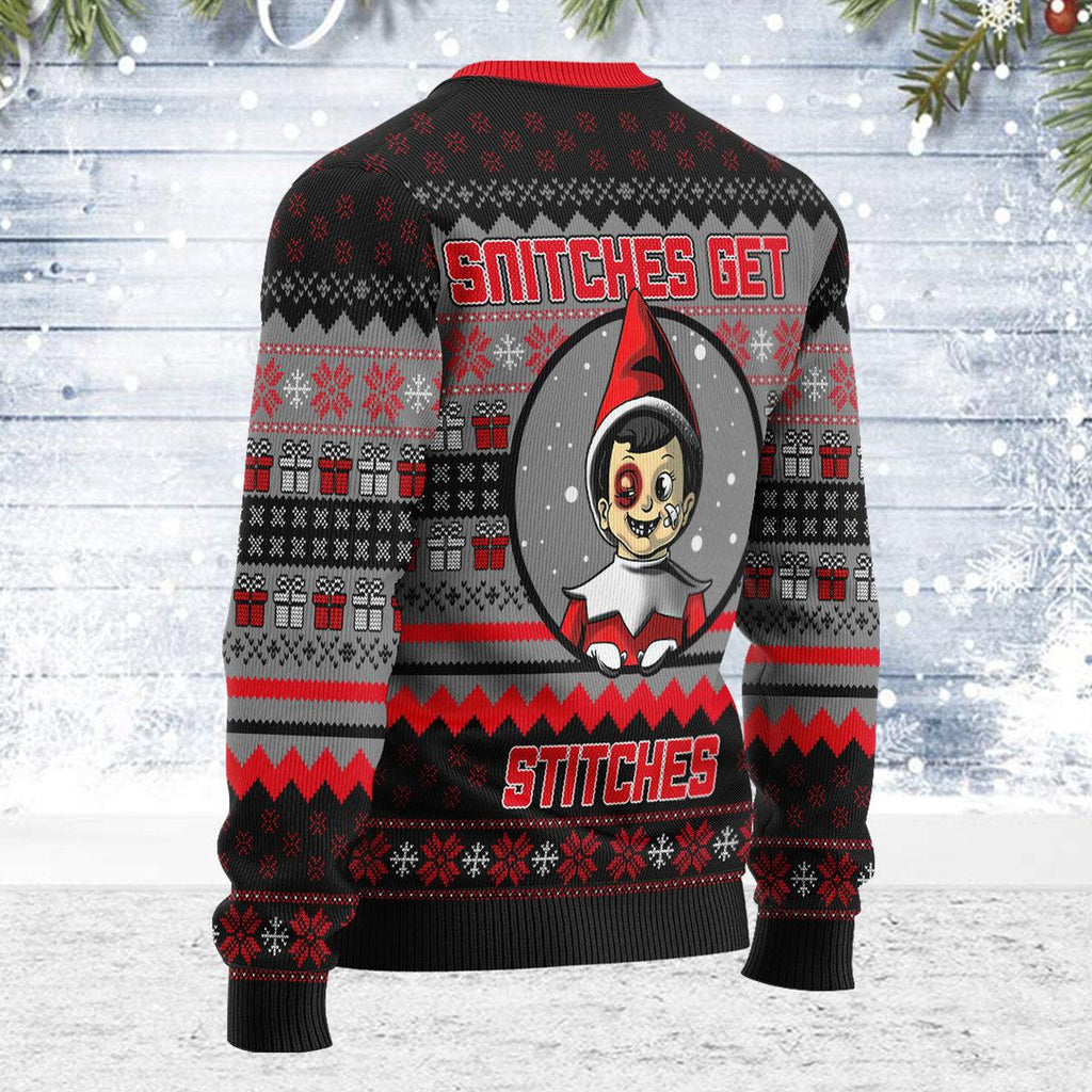 Gearhomie SNITCHES GET STITCHES Christmas Sweater - Gearhomie.com