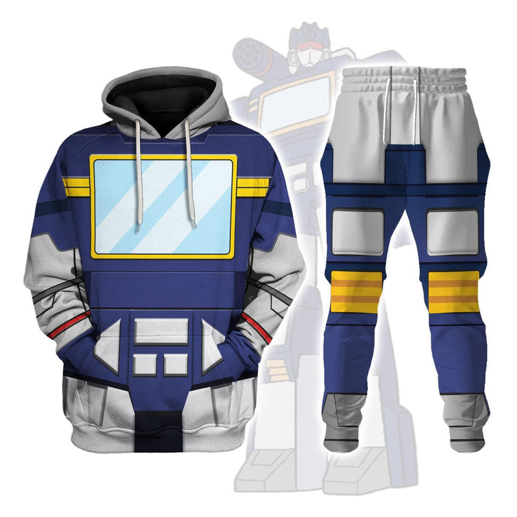  CustomsPig Soundwave Costume Cosplay Hoodie Tracksuit -  CustomsPig.com