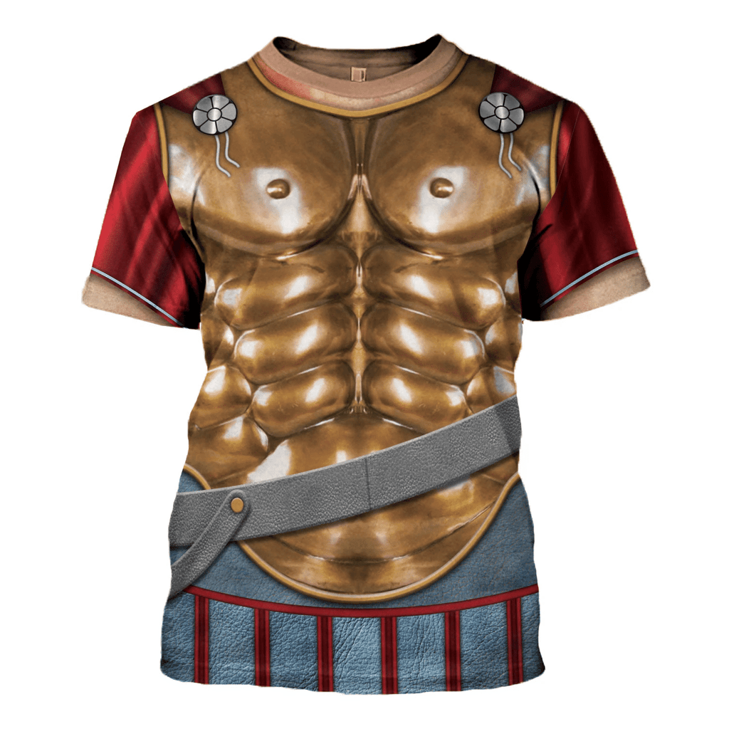  CustomsPig Spartan Hoplite Armour Costume Hoodie Sweatshirt T-Shirt Tracksuit -  CustomsPig.com