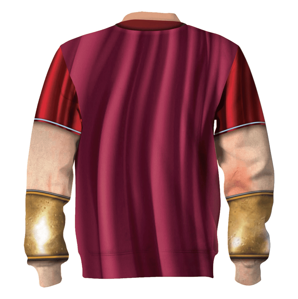  CustomsPig Spartan Hoplite Armour Costume Hoodie Sweatshirt T-Shirt Tracksuit -  CustomsPig.com