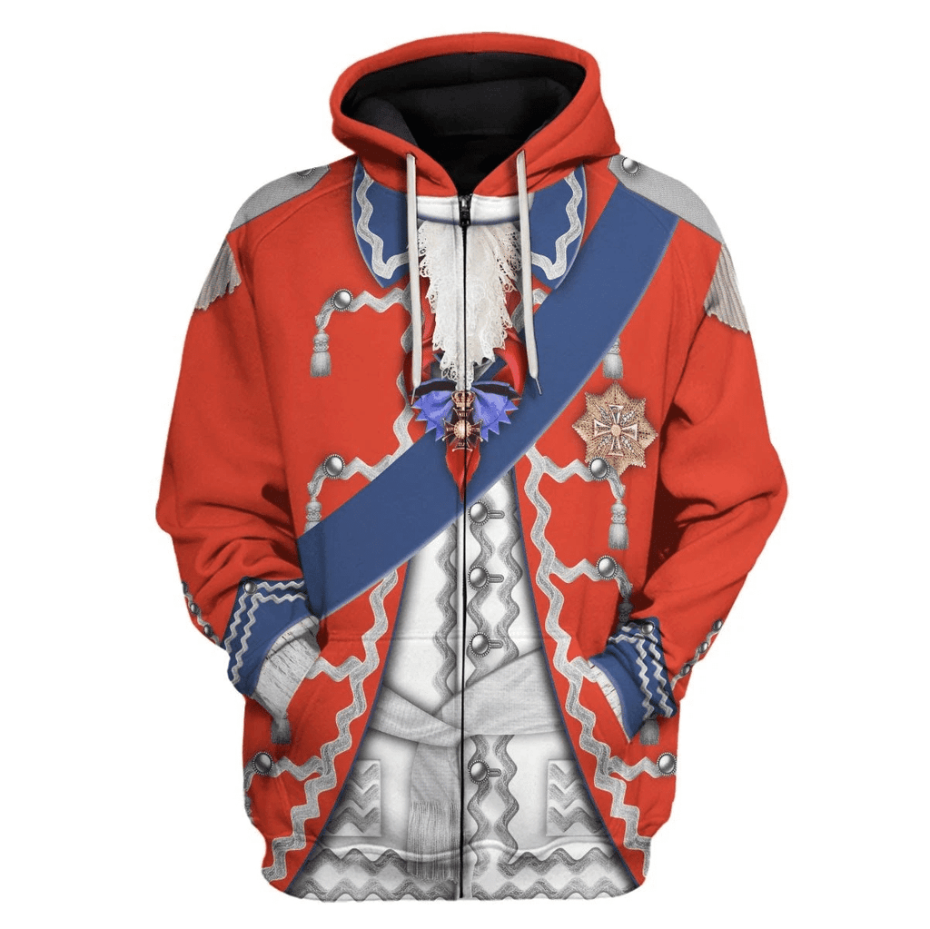  CustomsPig Stanislaw August Poniatowski (King of Poland) Costume Hoodie Sweatshirt T-Shirt Tracksuit -  CustomsPig.com