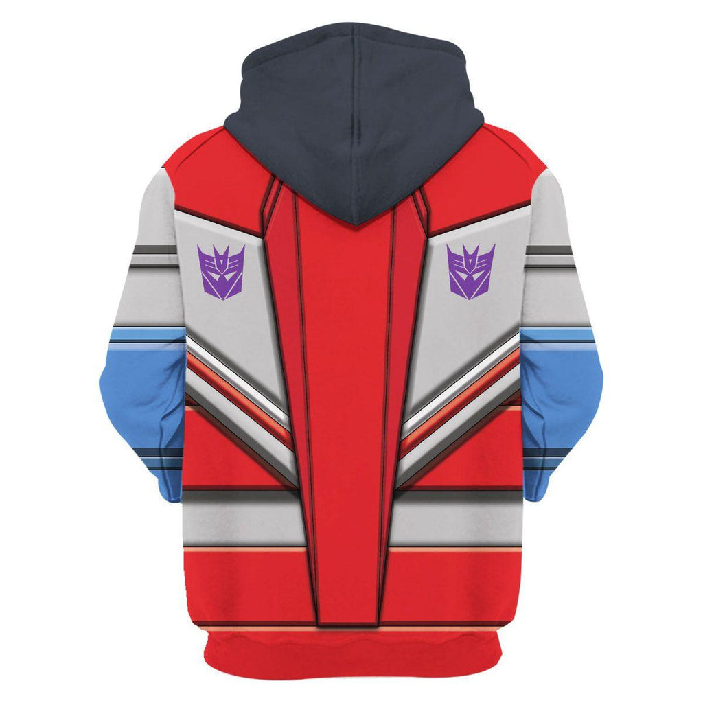  CustomsPig Starscream Costume Cosplay Hoodie Tracksuit -  CustomsPig.com