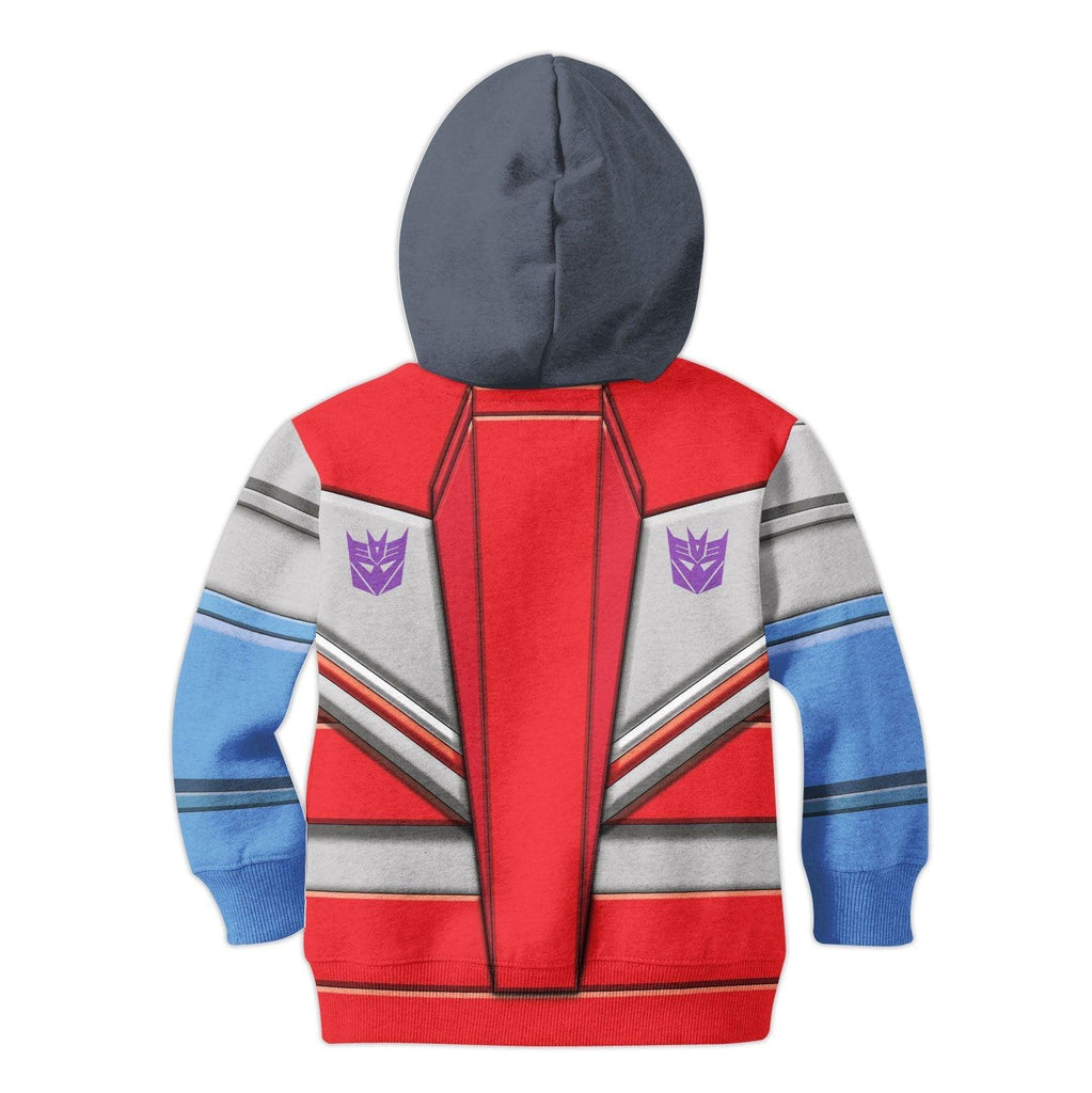  CustomsPig Starscream Transfomers Kid Costume Cosplay Hoodie Sweatshirt T-Shirt -  CustomsPig.com