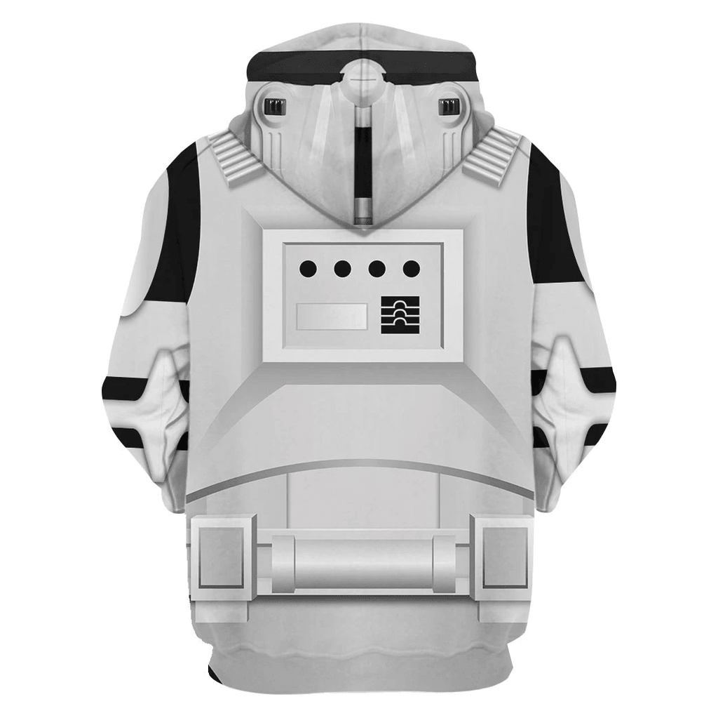  CustomsPig Stormtrooper Costume Hoodie Sweatshirt T-Shirt Sweatpants -  CustomsPig.com