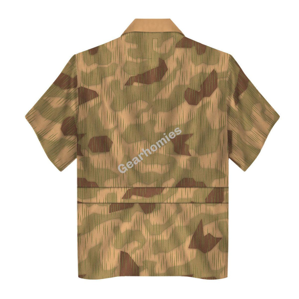  CustomsPig Sumpftarnmuster Swamp Pattern German World War II Camouflage Patterns Costume Hoodie Sweatshirt T-Shirt Tracksuit -  CustomsPig.com