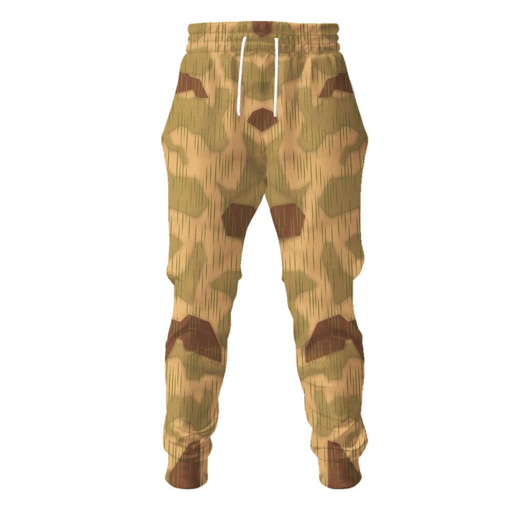  CustomsPig Sumpftarnmuster Swamp Pattern German World War II Camouflage Patterns Costume Hoodie Sweatshirt T-Shirt Tracksuit -  CustomsPig.com