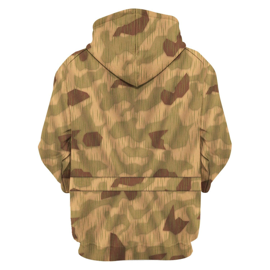  CustomsPig Sumpftarnmuster Swamp Pattern German World War II Camouflage Patterns Costume Hoodie Sweatshirt T-Shirt Tracksuit -  CustomsPig.com