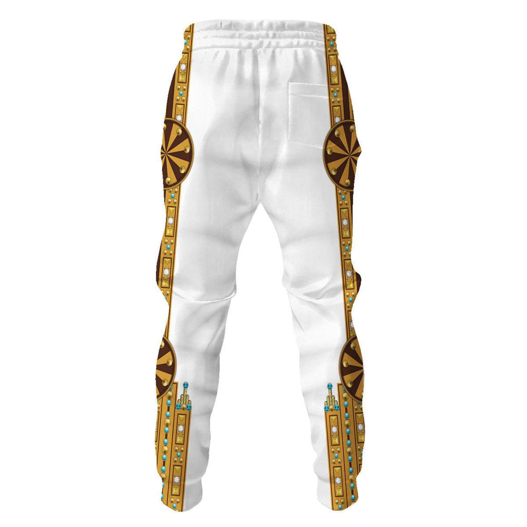 CustomsPig Sun Dial Elvis Sweat Suit Costume Hoodie Sweatshirt T-Shirt Sweatpants - CustomsPig.com