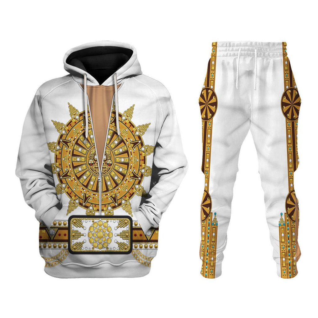 CustomsPig Sun Dial Elvis Sweat Suit Costume Hoodie Sweatshirt T-Shirt Sweatpants - CustomsPig.com