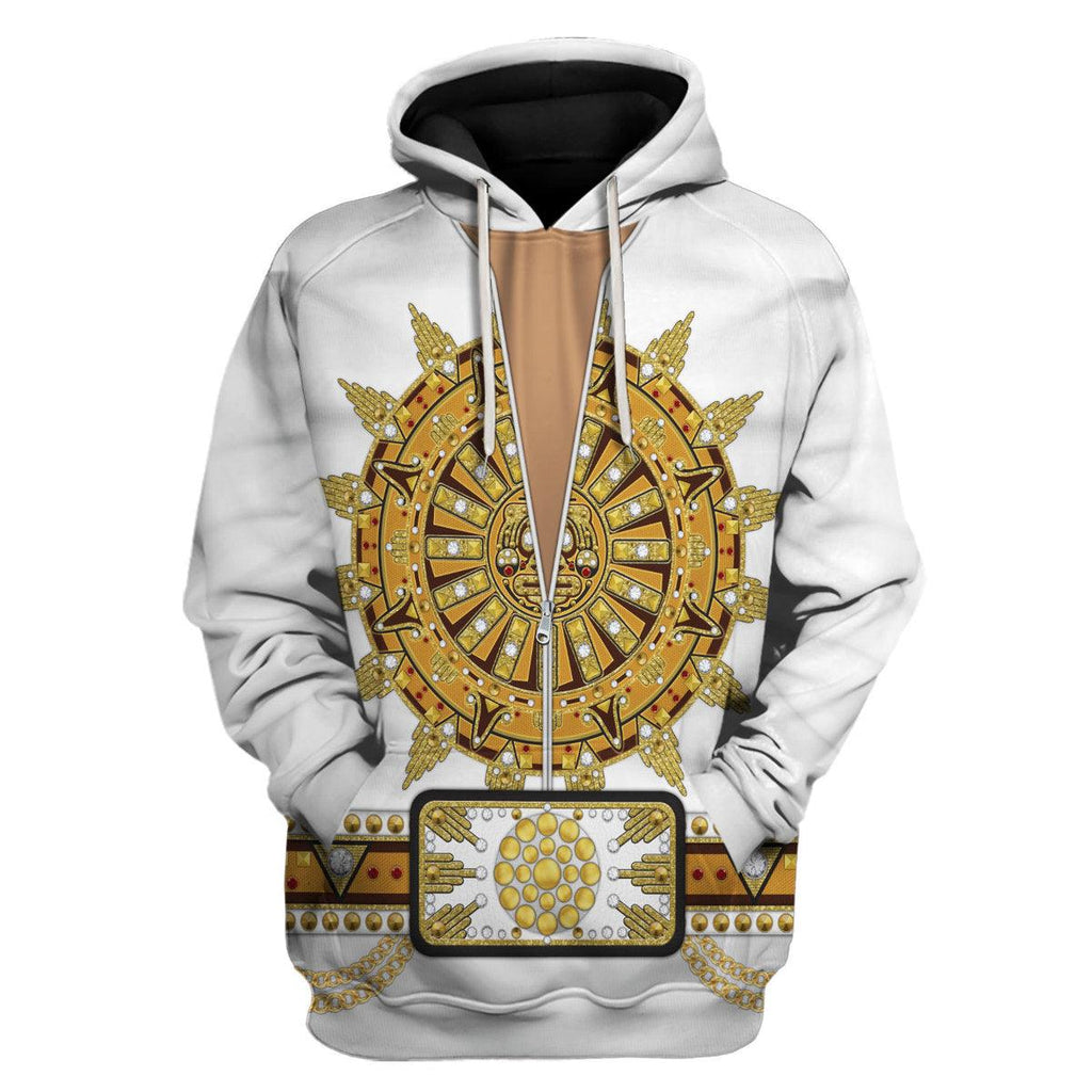 CustomsPig Sun Dial Elvis Sweat Suit Costume Hoodie Sweatshirt T-Shirt Sweatpants - CustomsPig.com