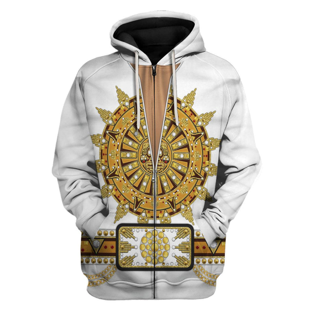 CustomsPig Sun Dial Elvis Sweat Suit Costume Hoodie Sweatshirt T-Shirt Sweatpants - CustomsPig.com