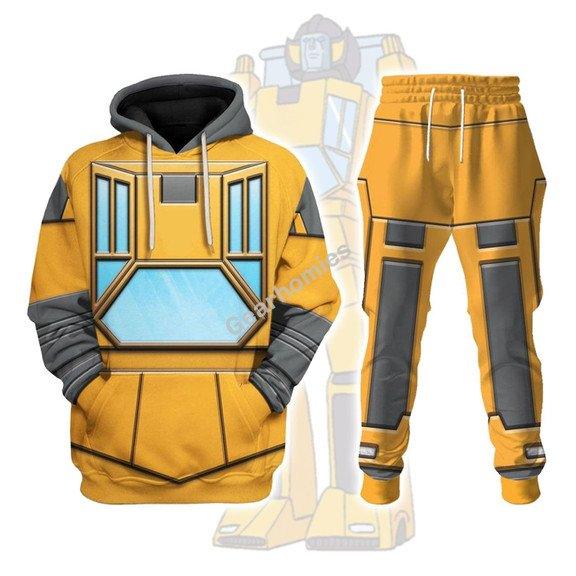  CustomsPig Sunstreaker G1 Costume Cosplay Hoodie Tracksuit -  CustomsPig