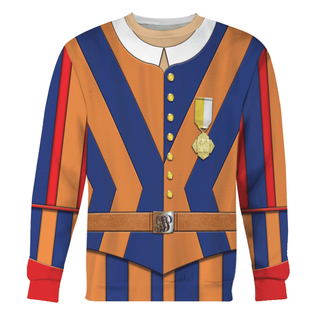  CustomsPig Swiss Guard Armed Force Costume Hoodie Sweatshirt T-Shirt Tracksuit -  CustomsPig.com