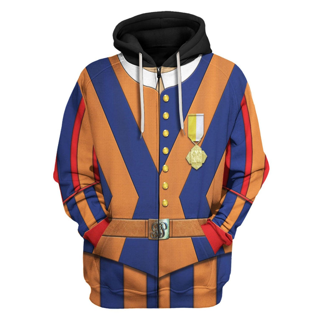  CustomsPig Swiss Guard Armed Force Costume Hoodie Sweatshirt T-Shirt Tracksuit -  CustomsPig.com