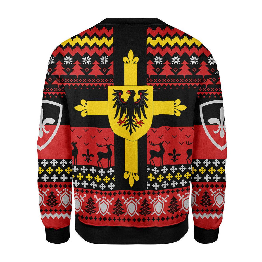 CustomsPig Teutonic Knights Christmas Ugly Sweater - CustomsPig.com