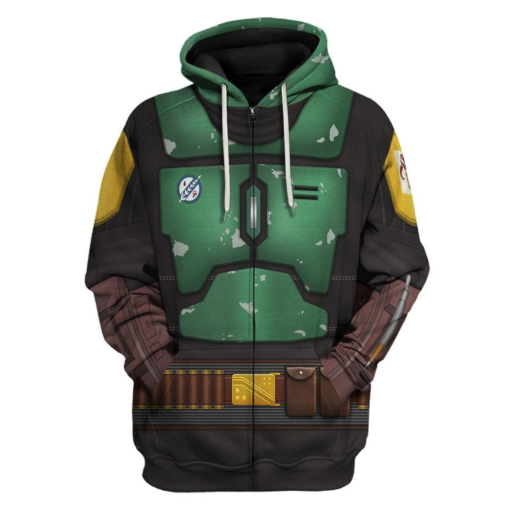  CustomsPig The Book Of Boba Fett Costume Hoodie Sweatshirt T-Shirt Sweatpants -  CustomsPig.com