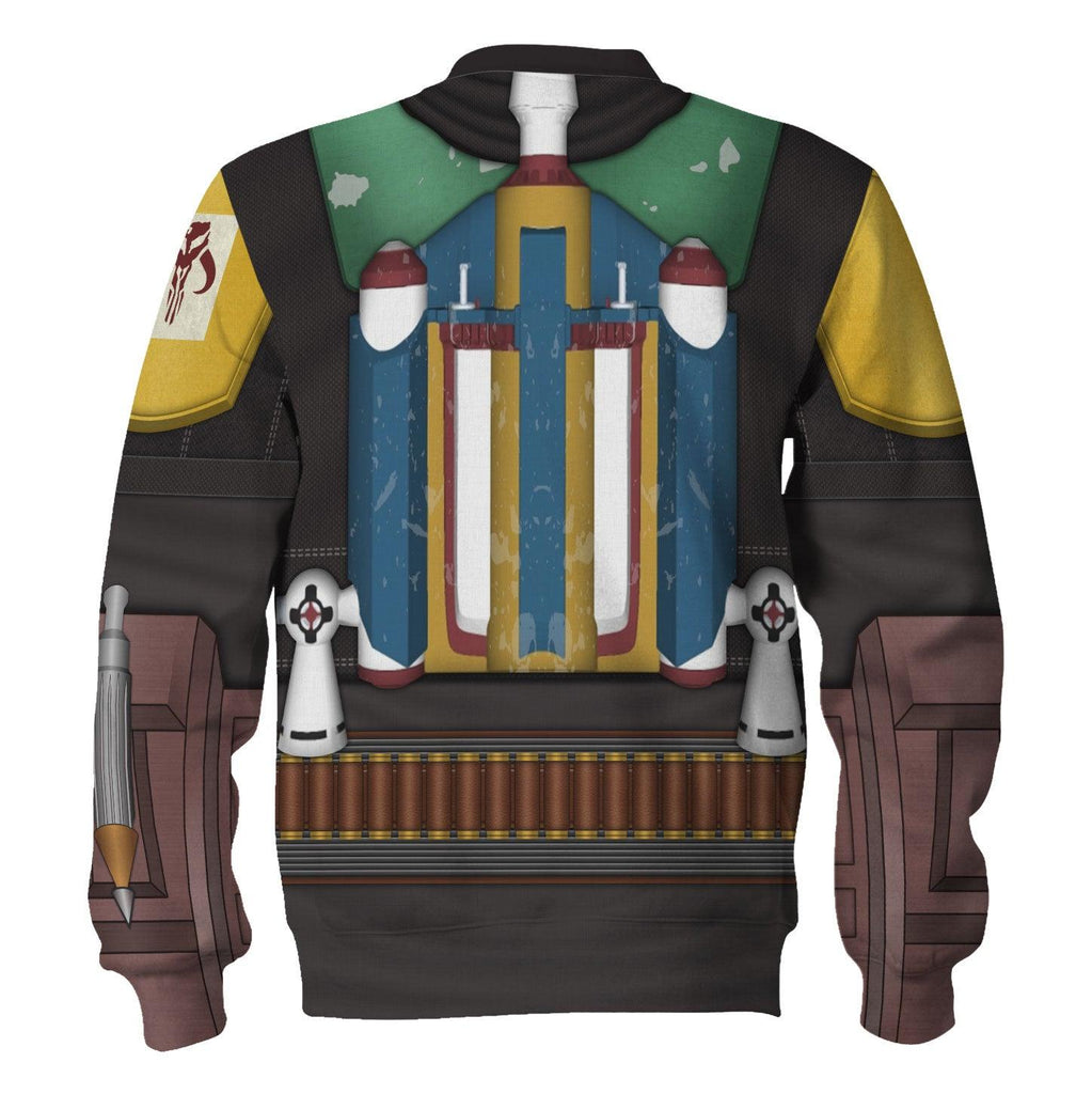  CustomsPig The Book Of Boba Fett Costume Hoodie Sweatshirt T-Shirt Sweatpants -  CustomsPig.com