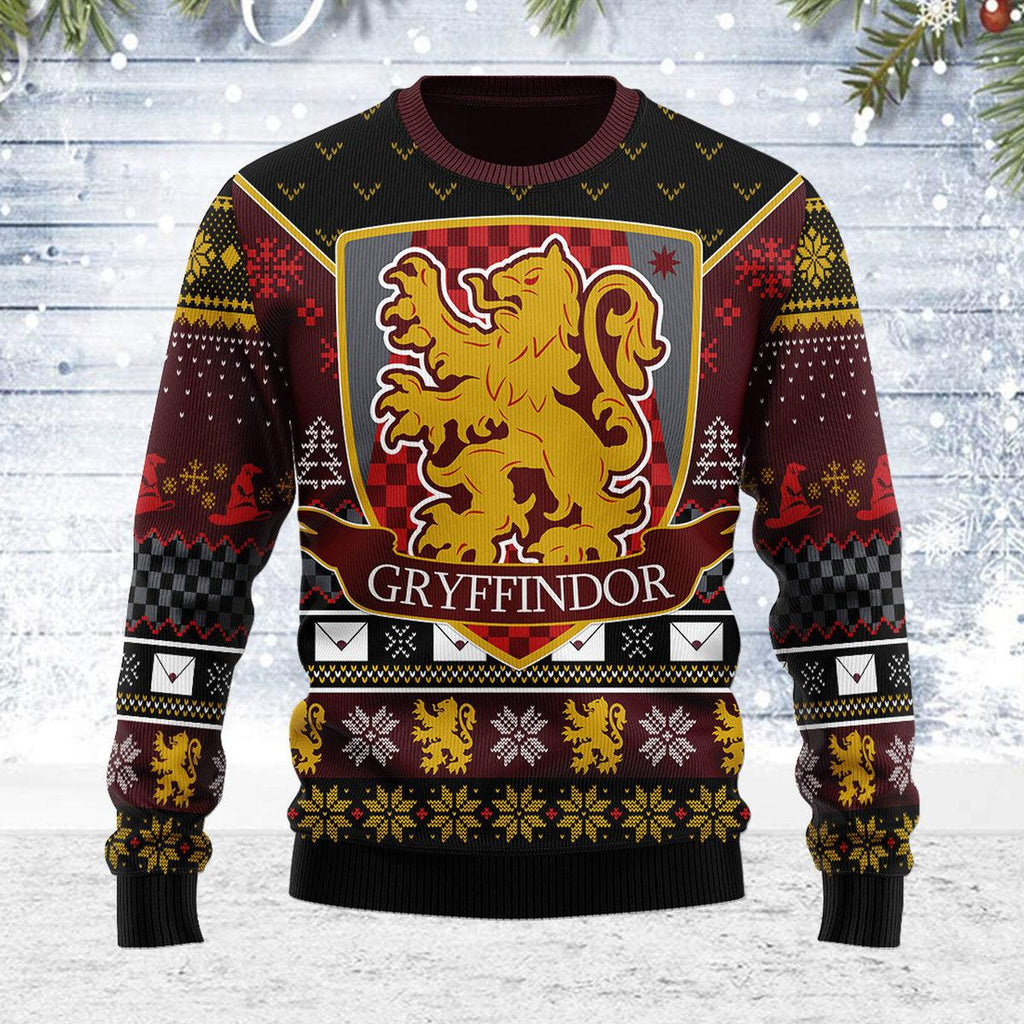 Gearhomie The Gift Of Gryffindor Christmas Sweater - Gearhomie.com