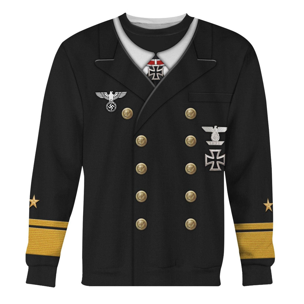  CustomsPig Theodor Krancke - Navy Group West - The Kriegsmarine Costume Hoodie Sweatshirt T-Shirt Tracksuit -  CustomsPig.com