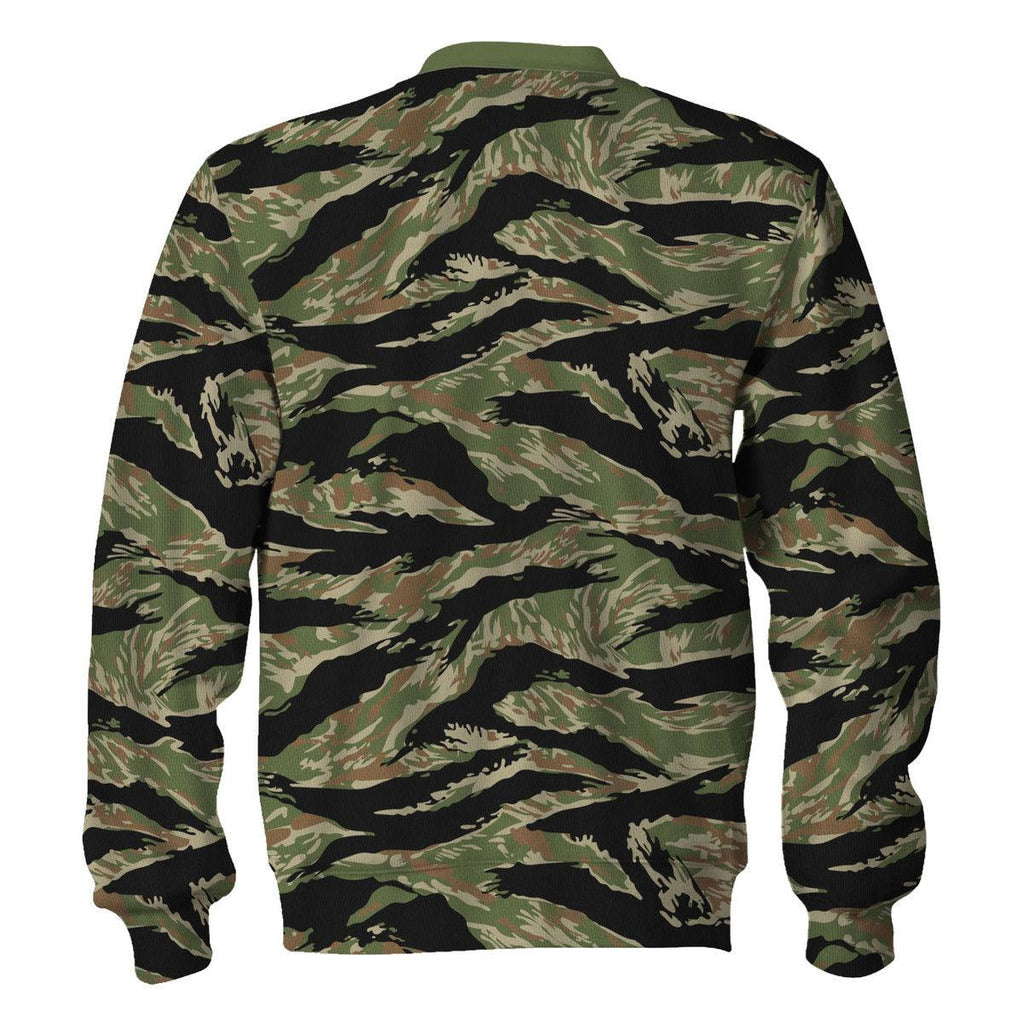  CustomsPig Tigerstripe South Vietnam Special Forces Tiger Stripe CAMO Costume Hoodie Sweatshirt T-Shirt Tracksuit -  CustomsPig.com