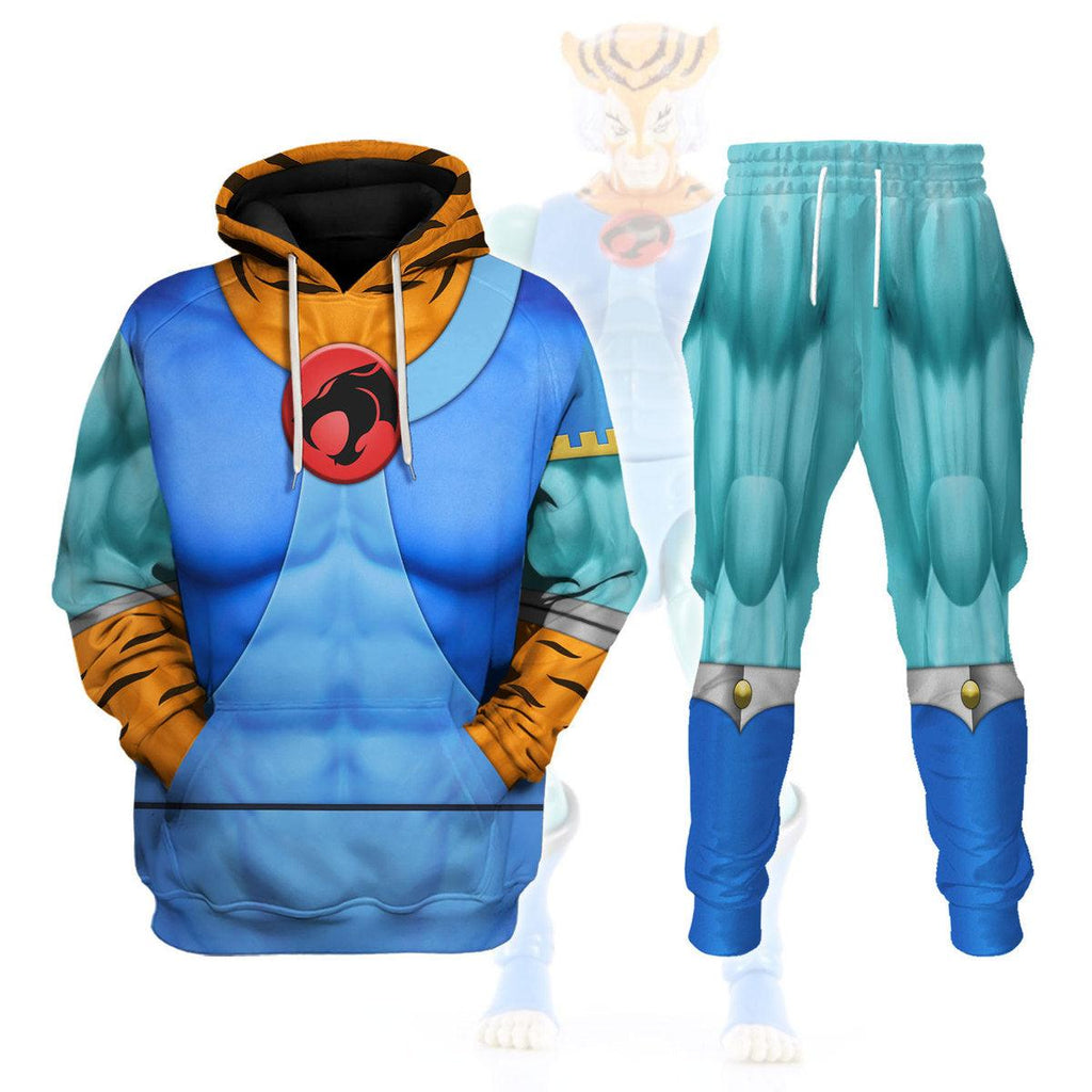 CustomsPig Tygra Figure Classic Costumes Hoodies Sweatshirt T-shirt Tracksuit - CustomsPig