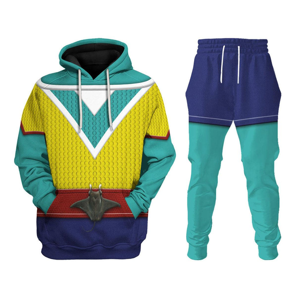 CustomsPig Ultimates! Ray Fillet TMNT Costume Hoodie Sweatshirt T-Shirt Sweatpants - CustomsPig.com