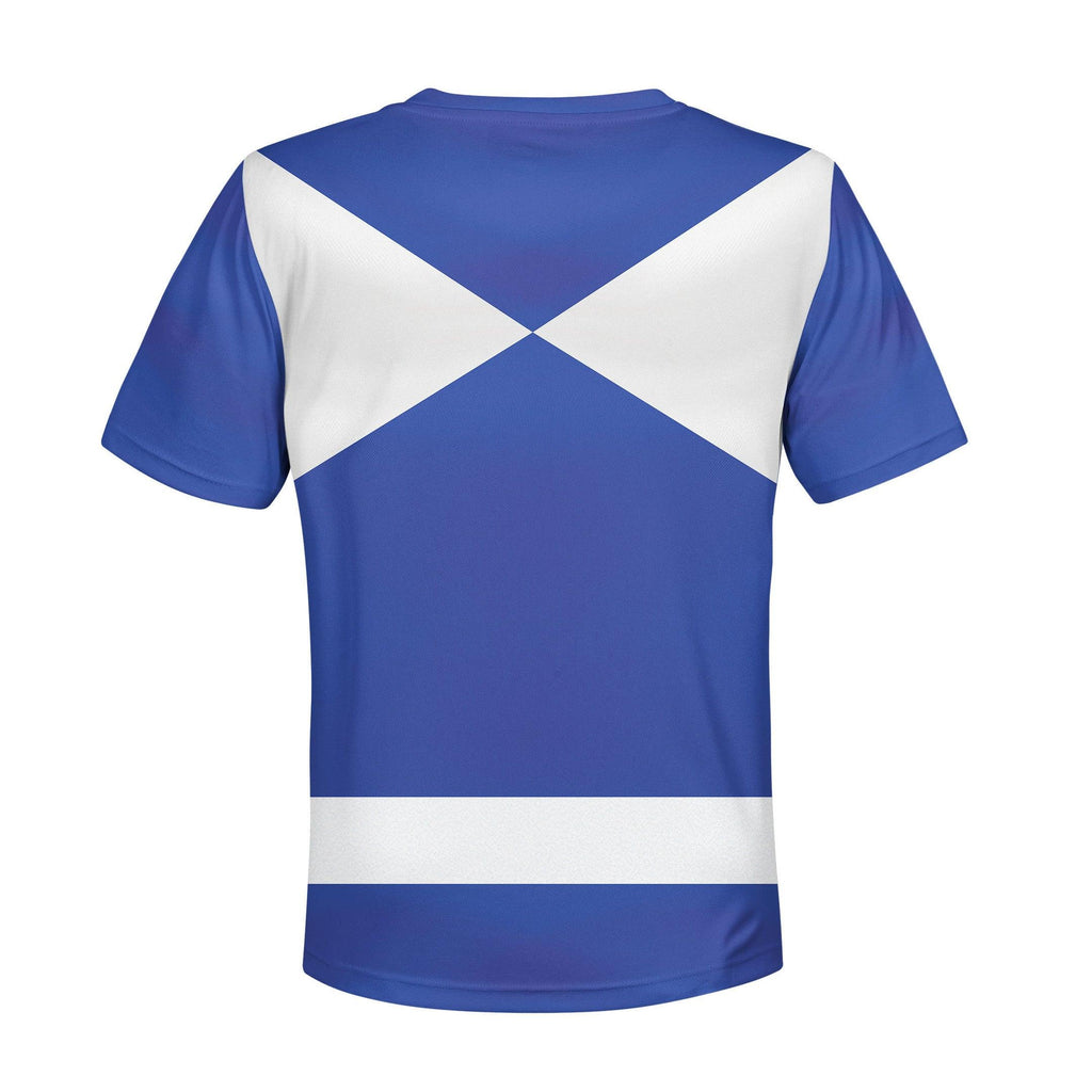  CustomsPig Unisex Kid Tops Blue Power Ranger 3D Apparel -  CustomsPig.com