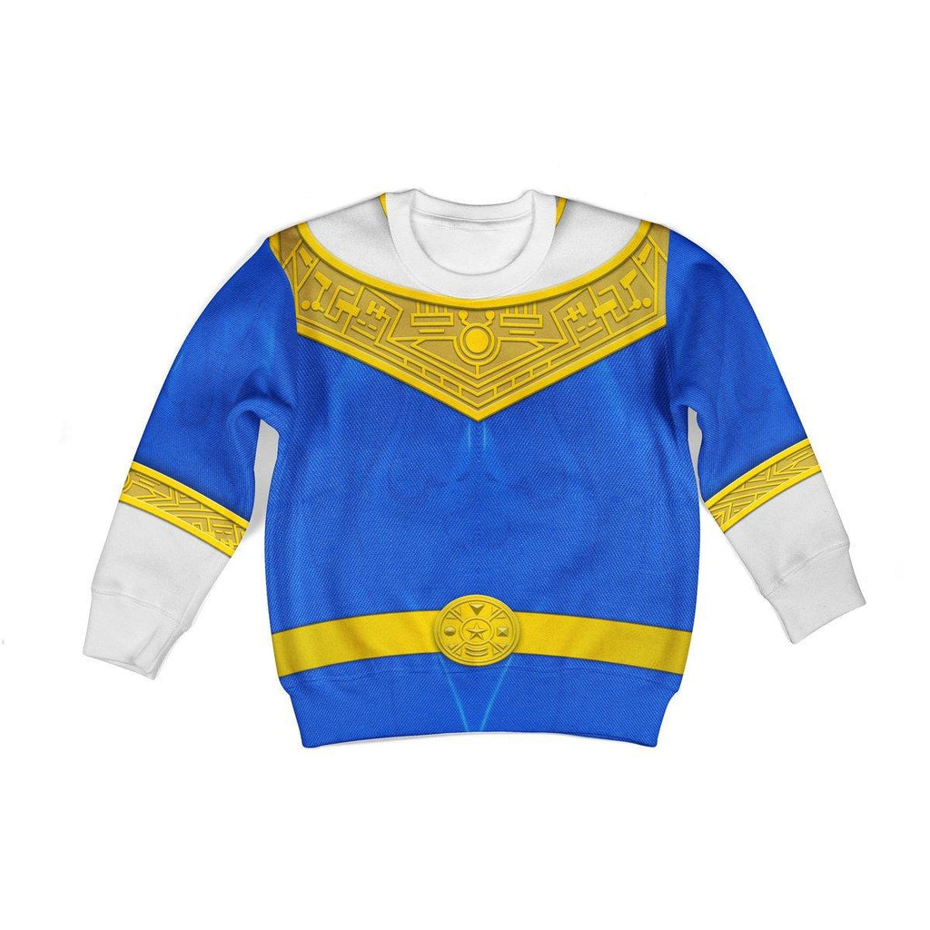  CustomsPig Unisex Kid Tops Blue Power Rangers Zeo Kid 3D Apparel -  CustomsPig.com