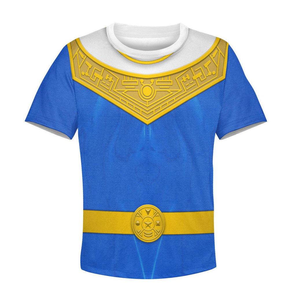  CustomsPig Unisex Kid Tops Blue Power Rangers Zeo Kid 3D Apparel -  CustomsPig.com