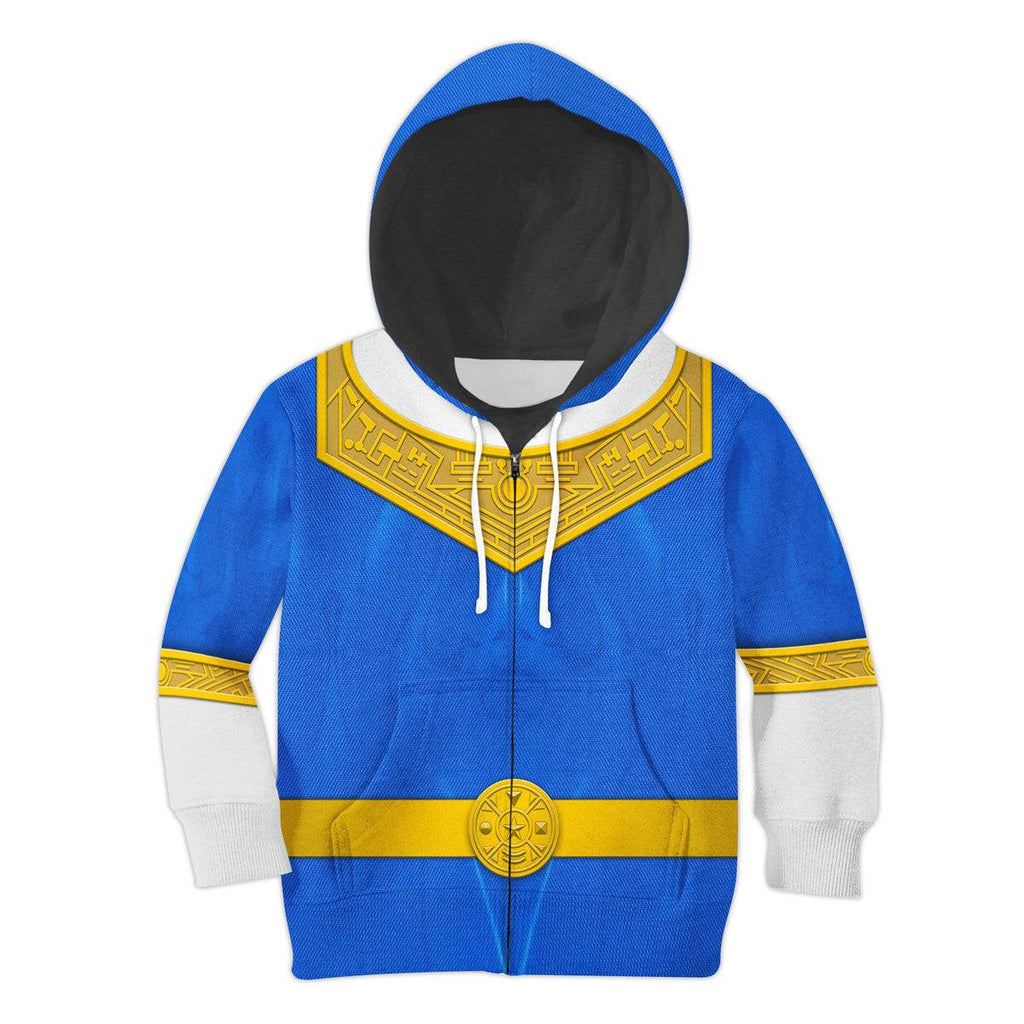  CustomsPig Unisex Kid Tops Blue Power Rangers Zeo Kid 3D Apparel -  CustomsPig.com