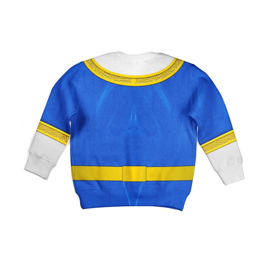  CustomsPig Unisex Kid Tops Blue Power Rangers Zeo Kid 3D Apparel -  CustomsPig.com