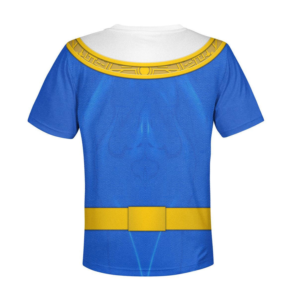  CustomsPig Unisex Kid Tops Blue Power Rangers Zeo Kid 3D Apparel -  CustomsPig.com