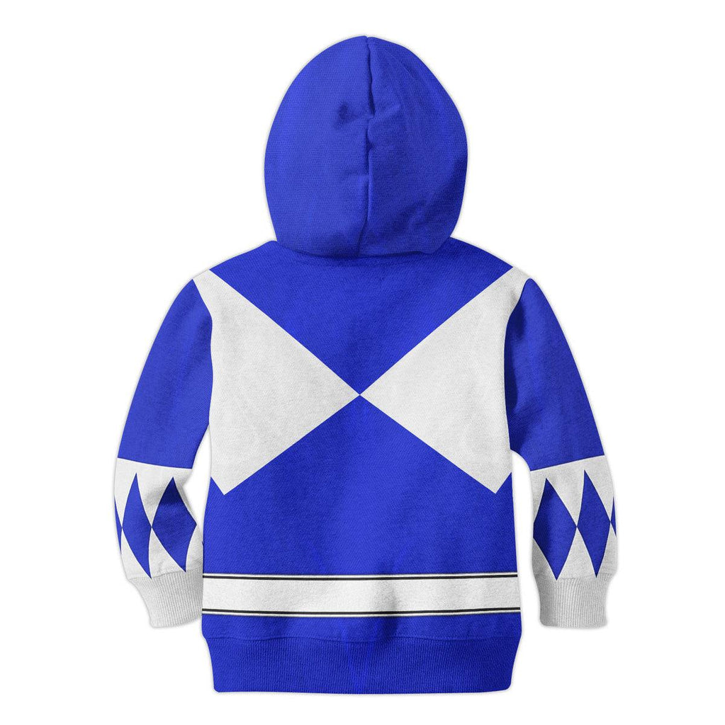  CustomsPig Unisex Kid Tops Blue Ranger Mighty Morphin Kid 3D Apparel -  CustomsPig.com