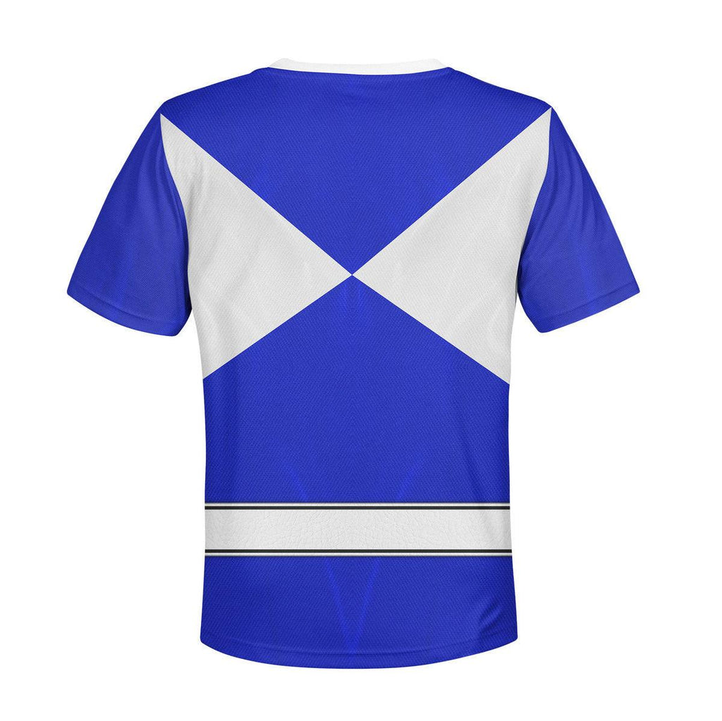  CustomsPig Unisex Kid Tops Blue Ranger Mighty Morphin Kid 3D Apparel -  CustomsPig.com