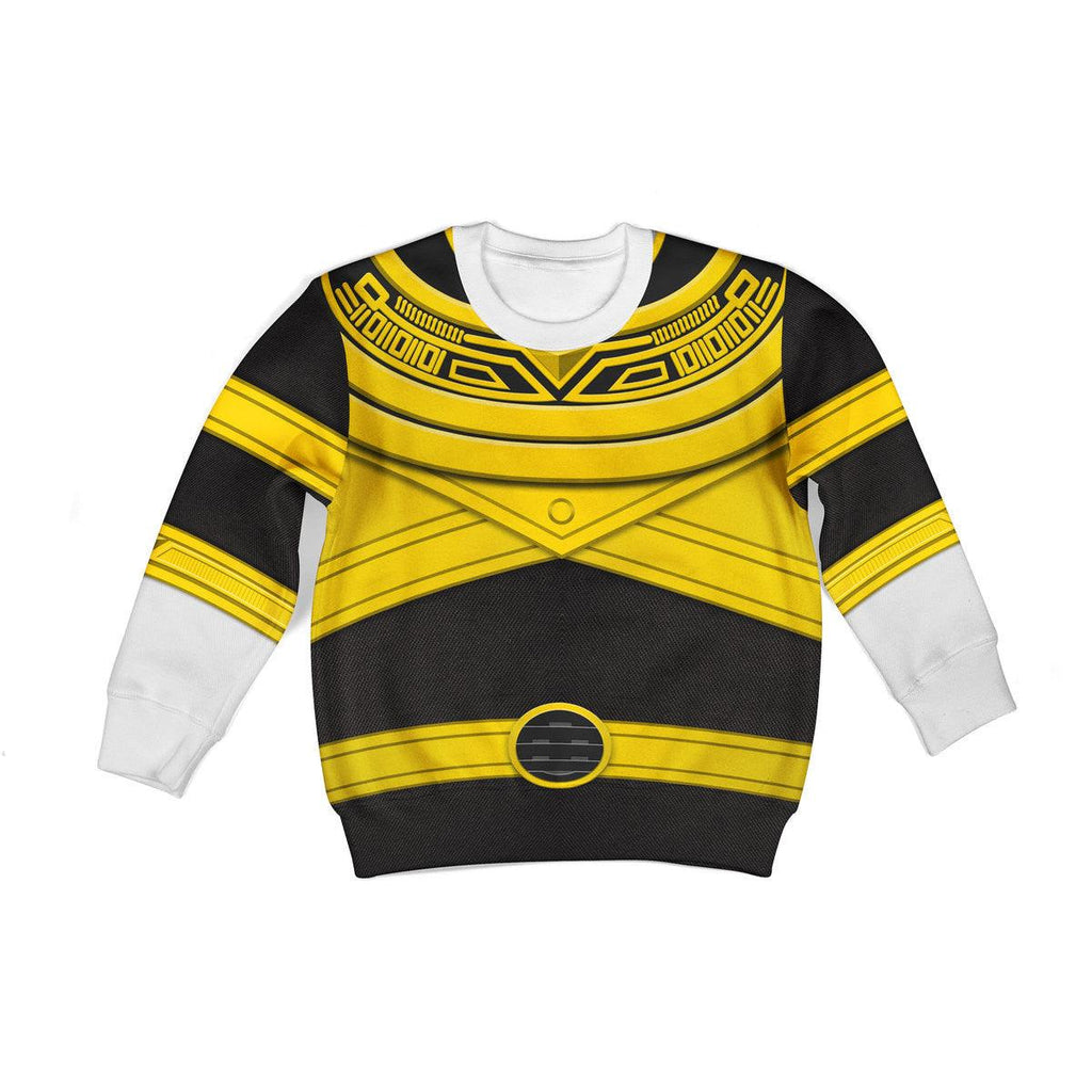  CustomsPig Unisex Kid Tops Gold Power Rangers Zeo Kid 3D Apparel -  CustomsPig.com