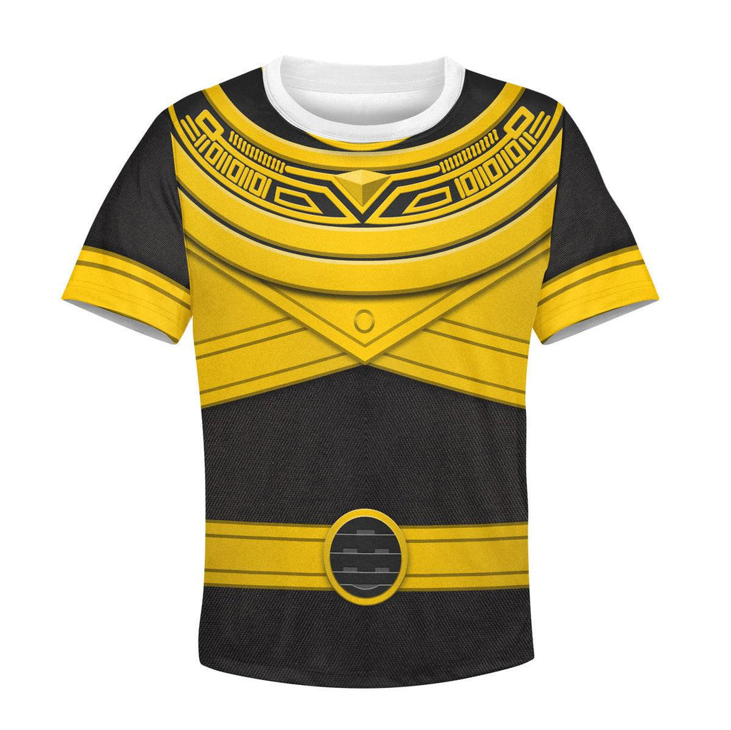  CustomsPig Unisex Kid Tops Gold Power Rangers Zeo Kid 3D Apparel -  CustomsPig.com