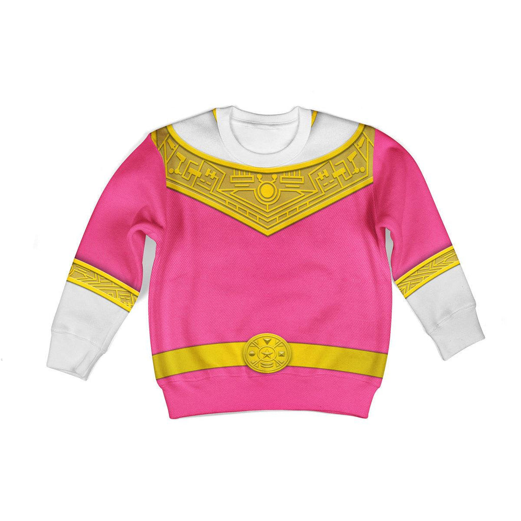  CustomsPig Unisex Kid Tops Pink Power Rangers Zeo Kid 3D Apparel -  CustomsPig.com