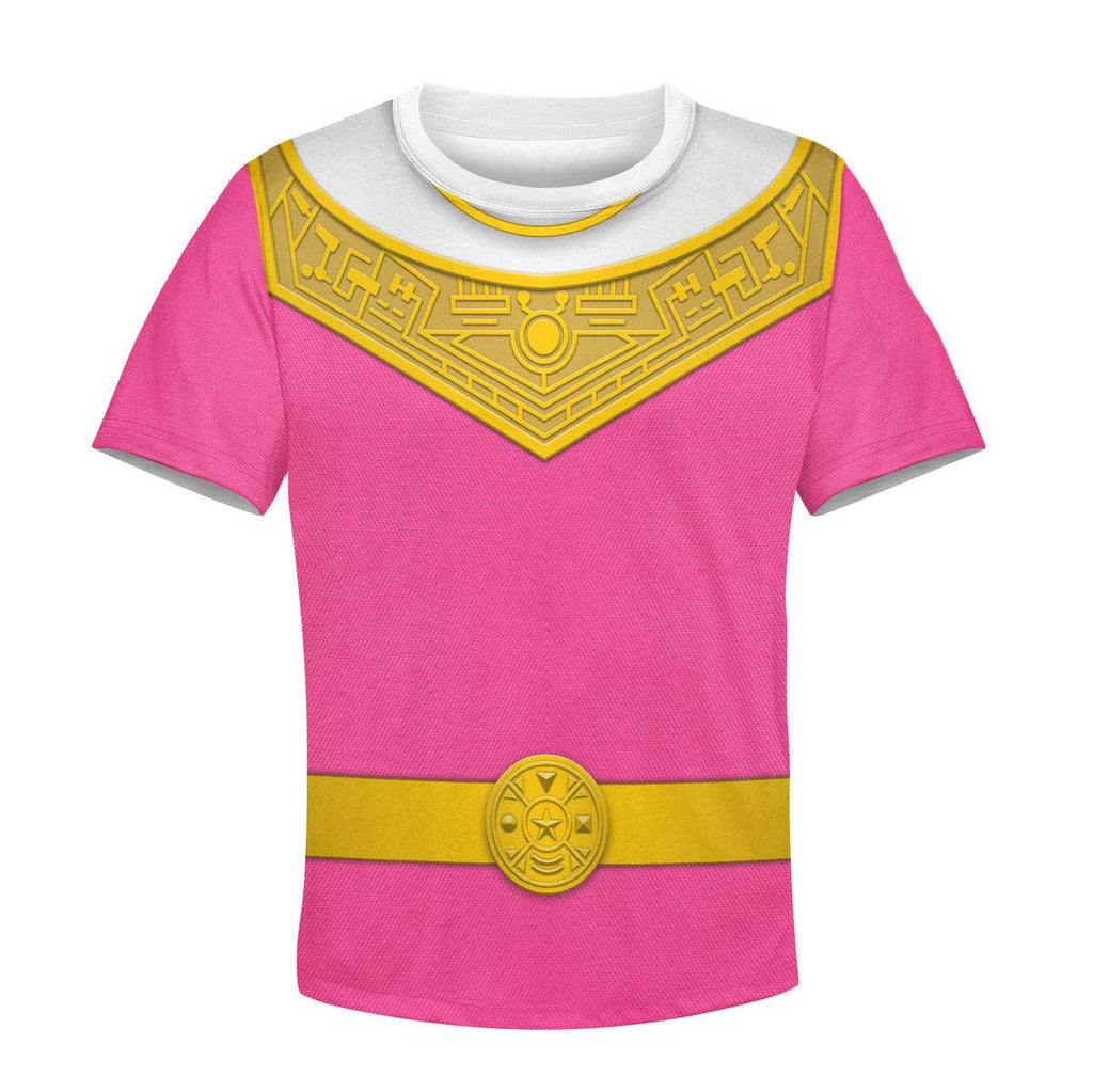  CustomsPig Unisex Kid Tops Pink Power Rangers Zeo Kid 3D Apparel -  CustomsPig.com