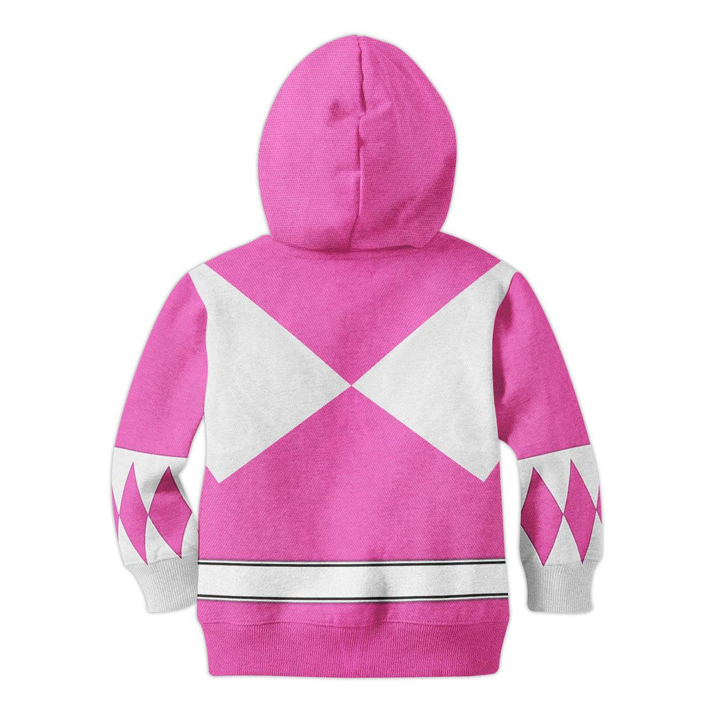  CustomsPig Unisex Kid Tops Pink Ranger Mighty Morphin Kid 3D Apparel -  CustomsPig.com