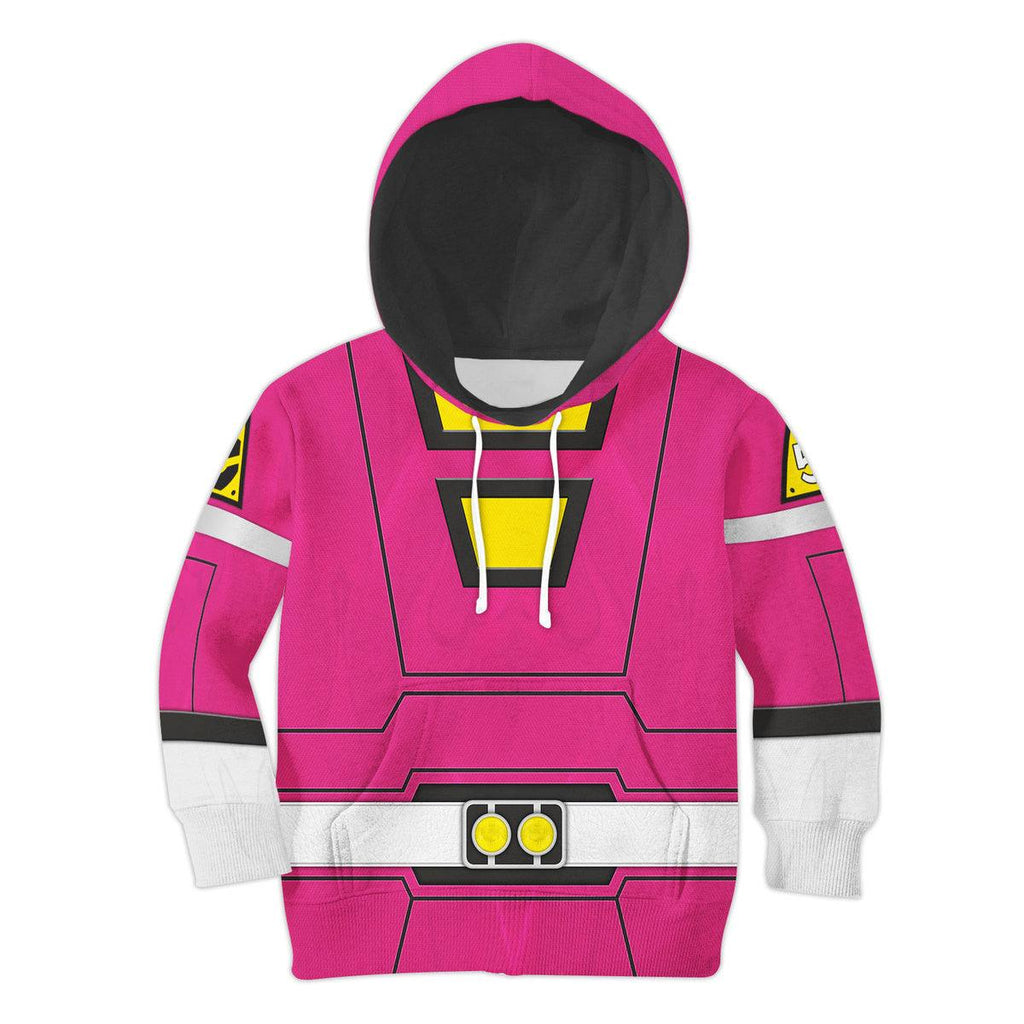  CustomsPig Unisex Kid Tops Power Rangers Turbo Pink 3D Apparel -  CustomsPig.com