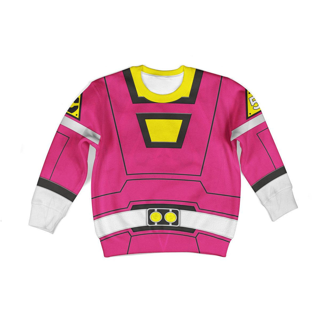  CustomsPig Unisex Kid Tops Power Rangers Turbo Pink 3D Apparel -  CustomsPig.com