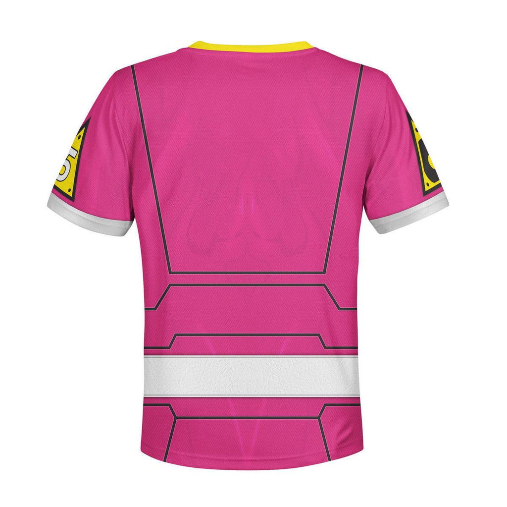  CustomsPig Unisex Kid Tops Power Rangers Turbo Pink 3D Apparel -  CustomsPig.com