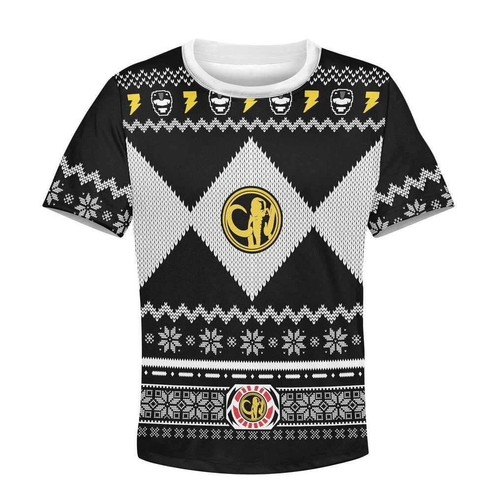  CustomsPig Unisex Kid Tops Pullover Sweatshirt Black Power Ranger 3D Apparel -  CustomsPig.com