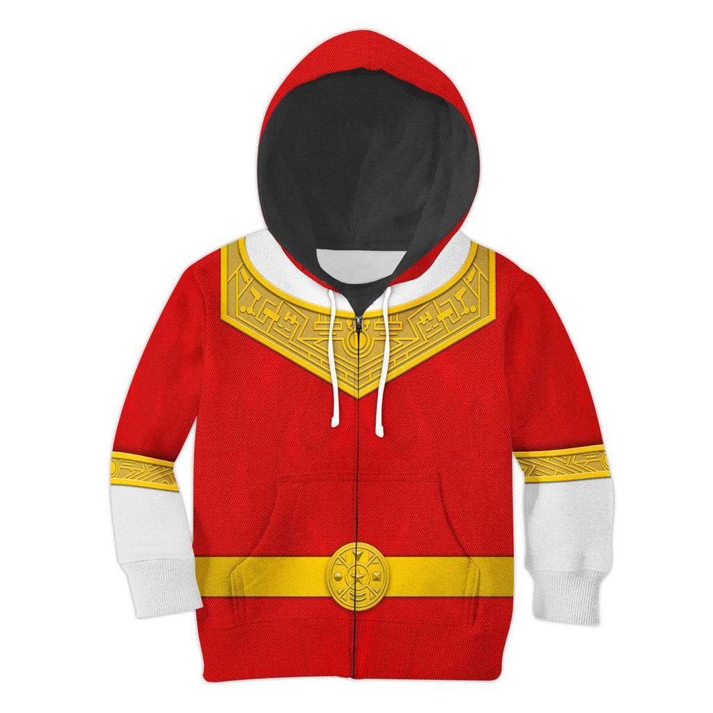  CustomsPig Unisex Kid Tops Red Power Rangers Zeo Kid 3D Apparel -  CustomsPig.com