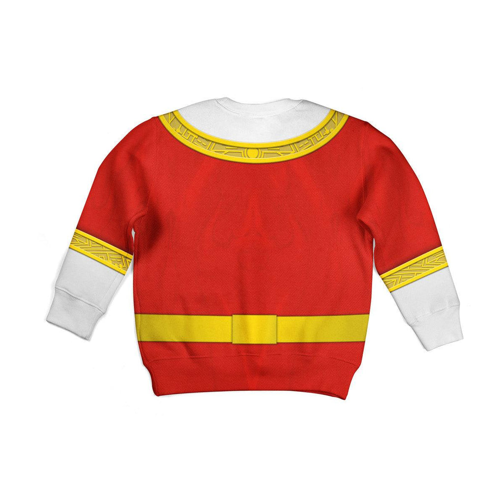  CustomsPig Unisex Kid Tops Red Power Rangers Zeo Kid 3D Apparel -  CustomsPig.com