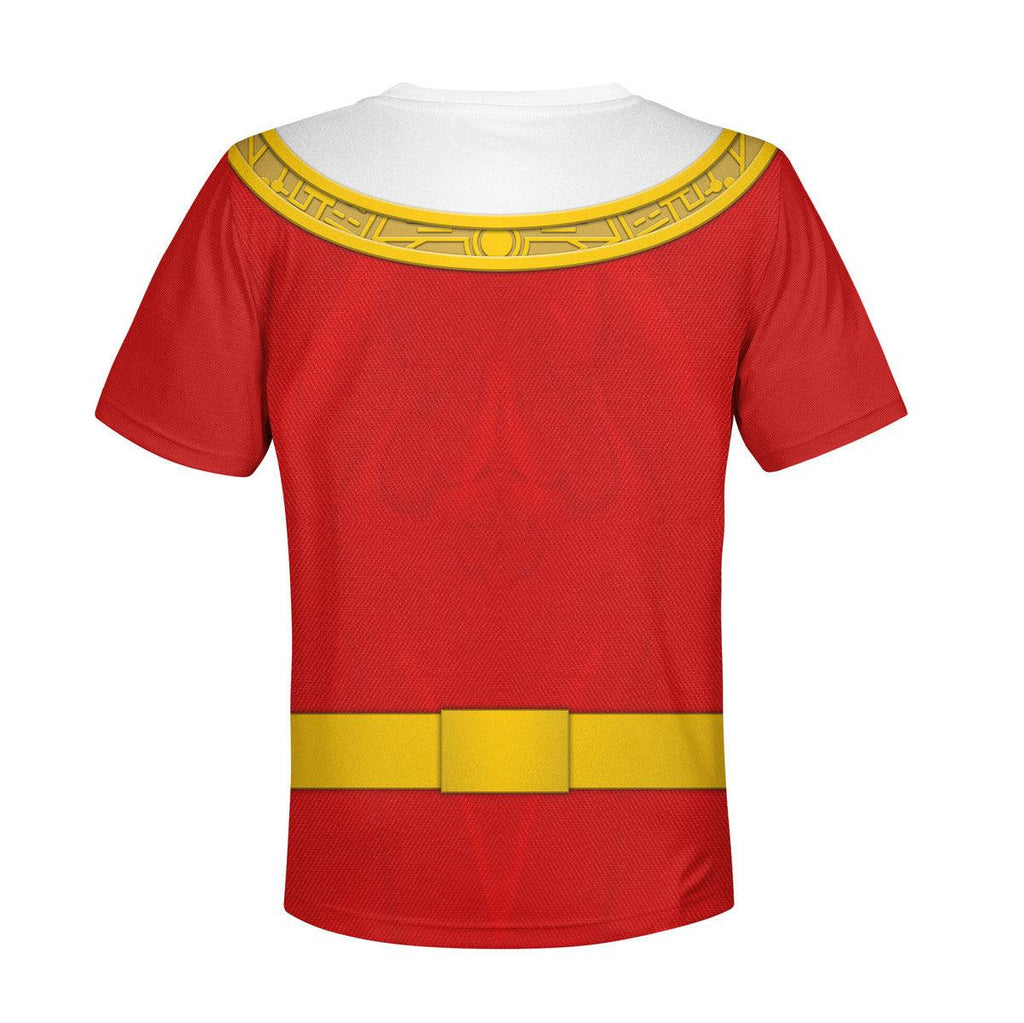  CustomsPig Unisex Kid Tops Red Power Rangers Zeo Kid 3D Apparel -  CustomsPig.com